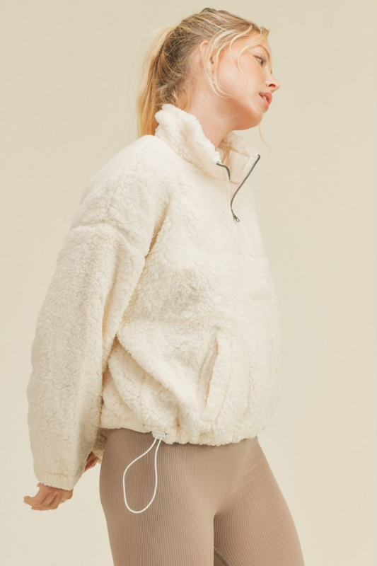 Half-Zip Pullover Soft Fleece