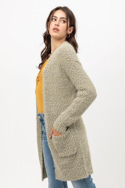 Spring Forward Popcorn Cardigan
