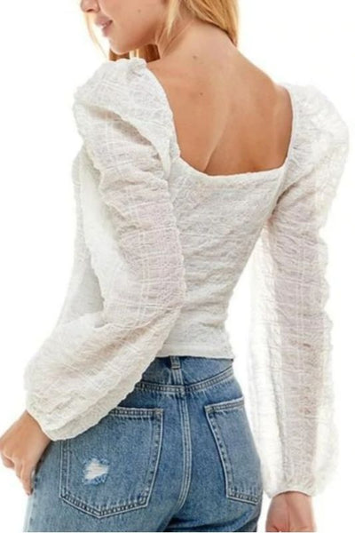 Make a Statement Textured Top
