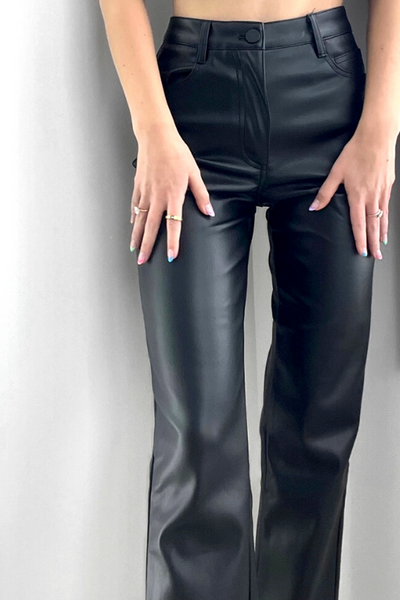 Faux Leather Pants – Trend + Tulip