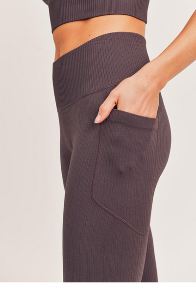 Morning Espresso Seamless Set - Leggings