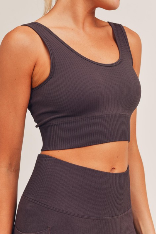 Morning Espresso Seamless Set - Sports Bra