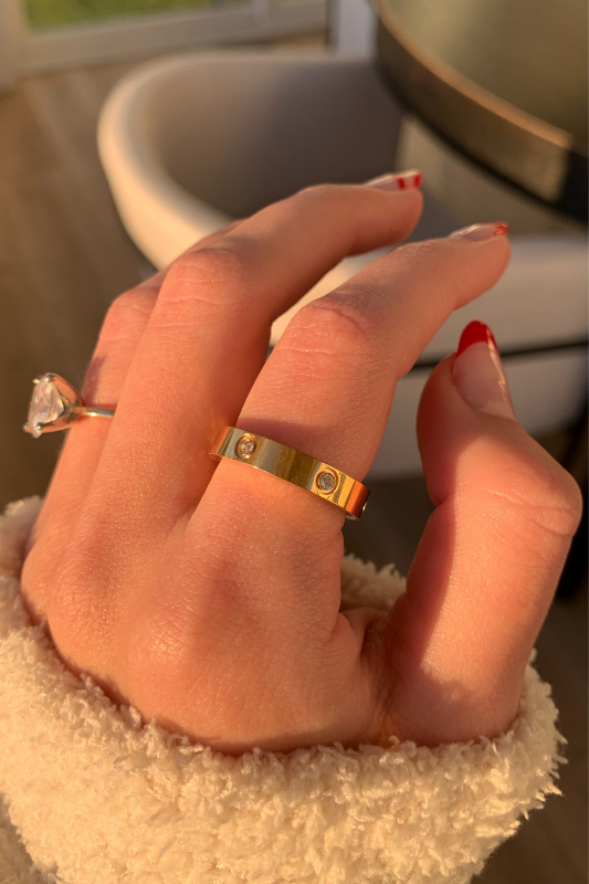 Corinne Ring - Stainless Steel