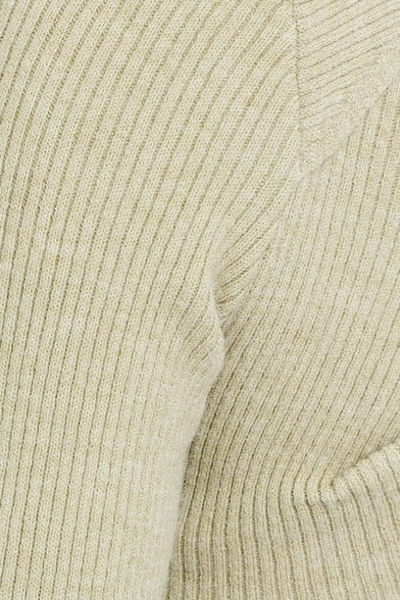 Twist Back Crop Sweater