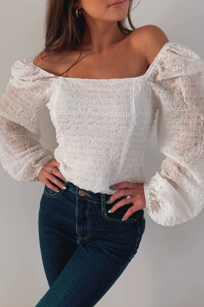 Make a Statement Textured Top