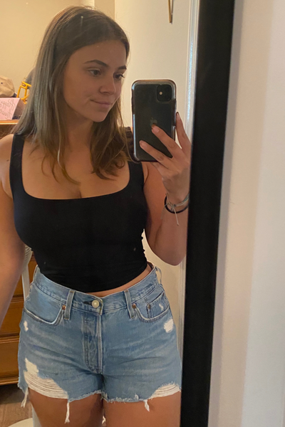 Seamless Black Tank