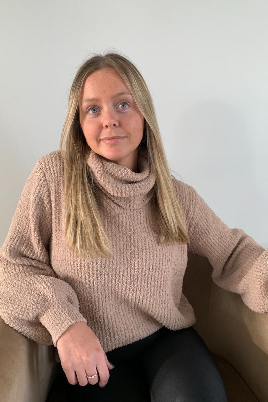 Sweater Weather Turtleneck - Taupe